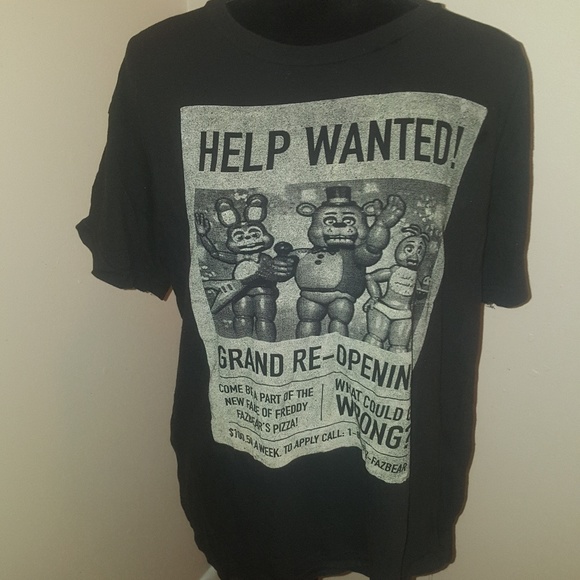 Hot Topic Other - Hot Topic Five Nights at Freddys tee. Size L